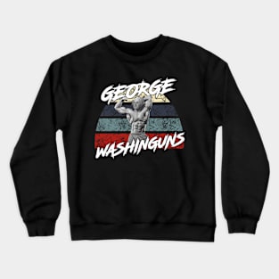 George Washinguns - white Crewneck Sweatshirt